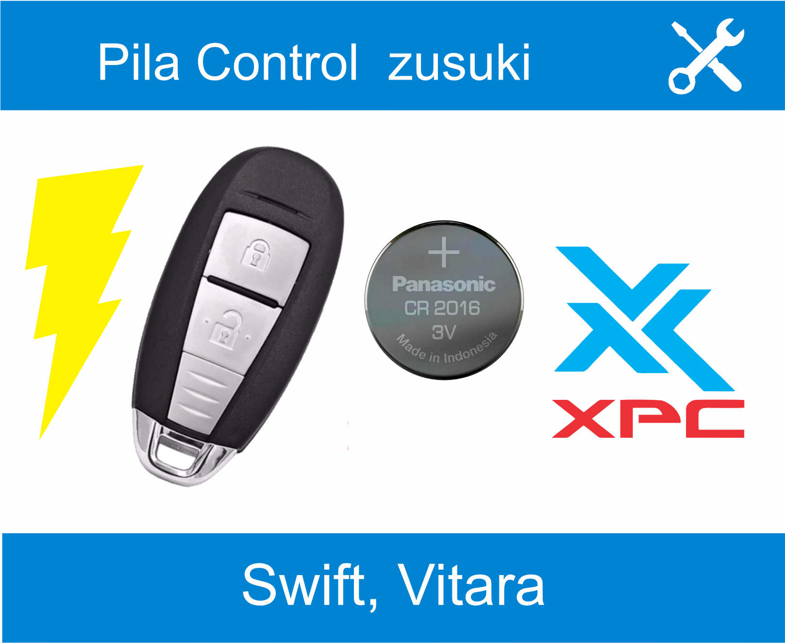 PILA PARA VEHICULO Zusuki